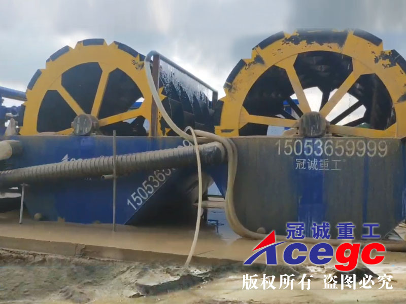 輪斗洗砂機(jī)在吉林舒蘭縣 輪斗洗砂機(jī)在吉林舒蘭縣