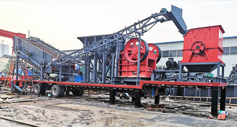 花崗巖移動(dòng)式破碎站 花崗巖移動(dòng)式破碎站