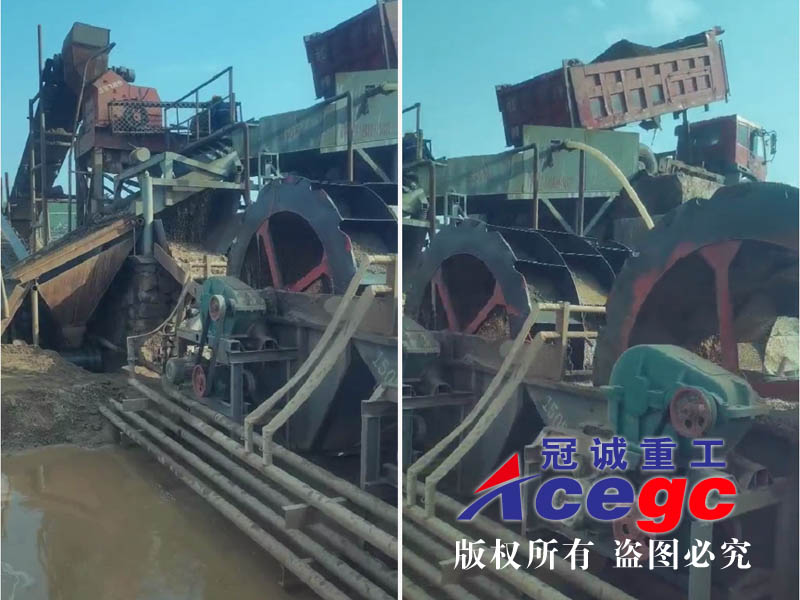 大產(chǎn)量三排輪斗洗砂機(jī)破碎制砂洗沙現(xiàn)場(chǎng)視頻 大產(chǎn)量三排輪斗洗砂機(jī)破碎制砂洗沙現(xiàn)場(chǎng)視頻
