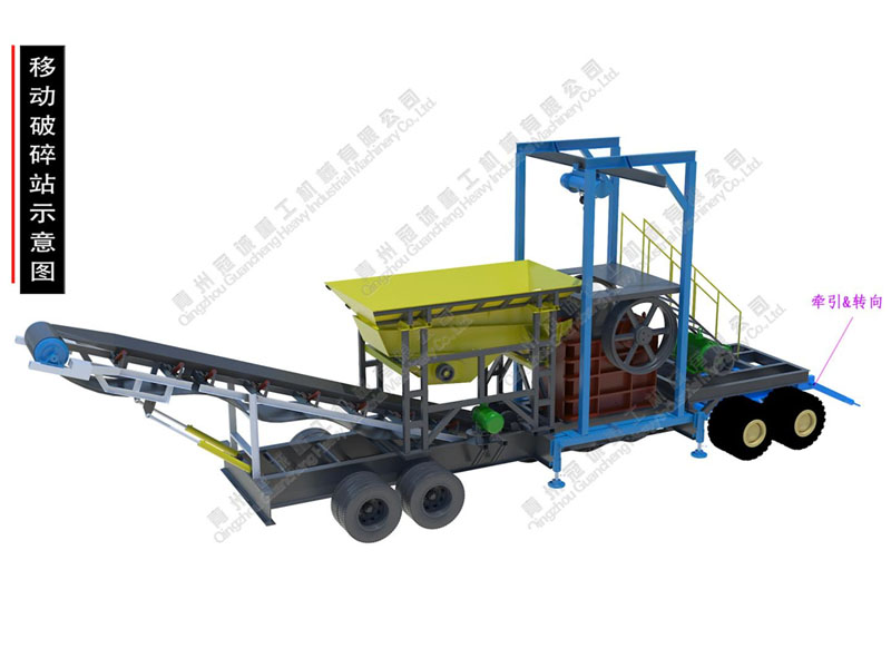 輪胎式移動(dòng)粗破車 輪胎式移動(dòng)粗破車